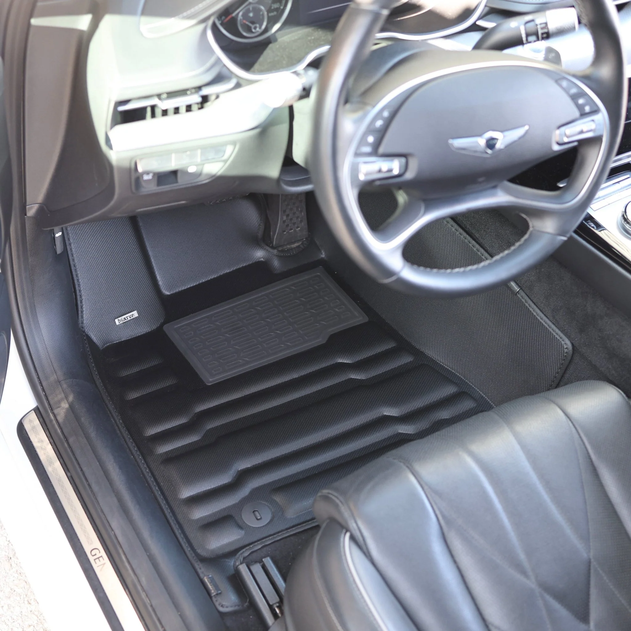 Genesis G80 EV Floor Mats 2023-2026 | Covers Row 1 only